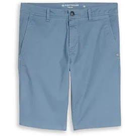 Tom Tailor Herren TTSLIM Chino Shorts, blau, Uni, Gr. 31
