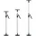 PROFISPANN Schnell Türspanner Alu 3er-Set 66 - 99 cm