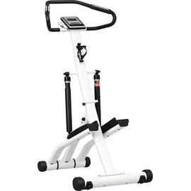 sportnow Stepper Schwarz/Silber 80 x 61 x 134 cm
