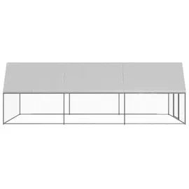 vidaXL Outdoor-Hühnerkäfig 3x6x2 m Verzinkter Stahl