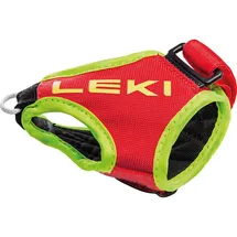 Leki Shark Frame Strap, Bright red-Neonyellow, XS
