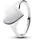 Pandora Damenring silber Herz Ring 193988C00