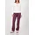 Monari Straight-Fit Hose im Leder-Look Rot 38