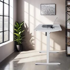 Tectake tectake® Elektrisch höhenverstellbarer Schreibtisch Skadi