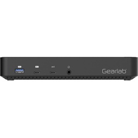 Gearlab Triple 4K USB-C Hybrid, Dockingstation + USB Hub, Schwarz