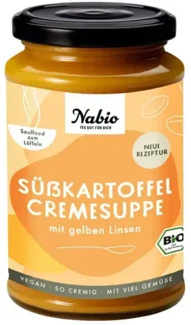 Nabio Süsskartoffel Suppe bio