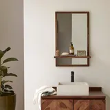 Tikamoon Spiegel 75 x 50 cm Braun