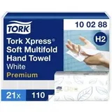 TORK 100288 Papierhandtücher Weiß