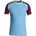 kurzarm Trikot Kinder 457 lightblue/weinrot 140