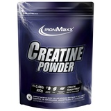 Ironmaxx Creatine Powder, 300 g Beutel | Hochdosiert Mit 5000Mg Kreatin Monohydrat Pro Portion | Vegan Und Zuckerfrei