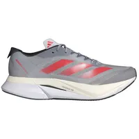 adidas Adizero Boston 12 Grey / Halo Silver / Solar Red 46
