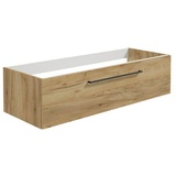 Camargue Espacio Waschtischunterschrank  (120 x 46 x 30 cm, Doce, Matt, Farbe Griff: Schwarz)