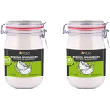 mituso Bio Kokosöl 2000ml geschmacksneutral (desodoriert) | 2L Kokosnussöl Glas