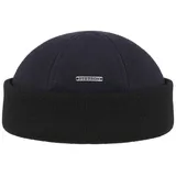 Stetson Baskenmütze Docker Cap mit Fleece-Futter aus Wolle und Kaschmir blau 57/M