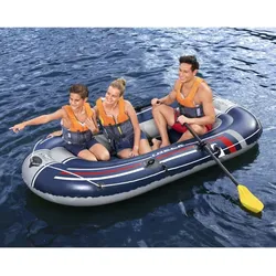 Bestway Hydro-Force Treck x2 Set Schlauchboot 255x127 cm bunt No Size