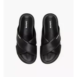 Levi's Damen Lydia Sandals, Full Black, 39 EU