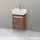 Duravit Waschtischunterschrank 1 Tür 40 x 55 x 32 cm Nussbaum Natur
