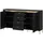 Quartier Sideboard 155,3 x 87 x 40 cm Goldgelb / Schwarz matt