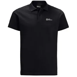 Jack Wolfskin Essential Kurzarm-poloshirt - Dark Navy - M