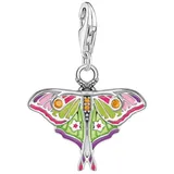 Thomas Sabo Charm Nachtfalter bunt Silber 2209-691-7