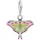 Thomas Sabo Charm Nachtfalter bunt Silber 2209-691-7