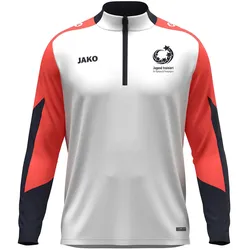 JAKO "Jugend trainiert" Ziptop Dynamic (weiß/coral/marine / Größe 116 / Kinder)
