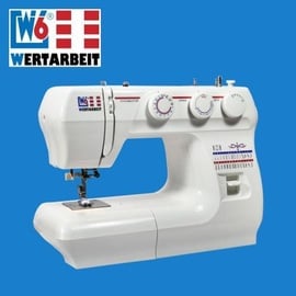 W6 Wertarbeit Freiarm-Nähmaschine N 1235/61 weiß