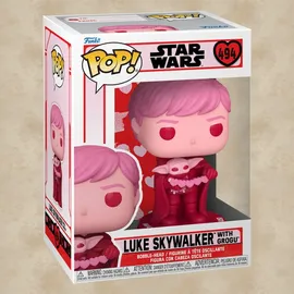 Funko Pop! Star Wars Valentines - Luke Skywalker with Grogu