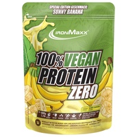 Ironmaxx Vegan Protein Zero 500g - Sunny Banana