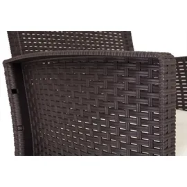 Dmora Lounge-Set 7-tlg. Braun