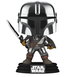 Funko Pop! The Mandalorian with Dark Saber