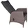 Garden Pleasure Braga Set 7-tlg. Grau/Braun/Schwarz