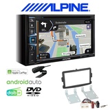 Alpine Autoradio Apple CarPlay für Renault Trafic III mit CD Connect / Navi