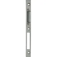 GU Energy Schließblech GU-Secury z. Einfräsen verstell. links, Falz 4 mm, verzinkt silber