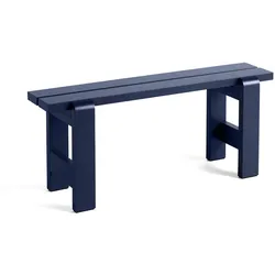 HAY - Weekday Bank, L 111 cm, steel blue