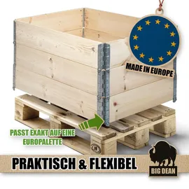 BigDean Hochbeet 120 x 80 x 60 cm Beige