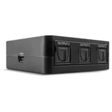 Lindy 70480 3 Port Toslink-Splitter Schwarz