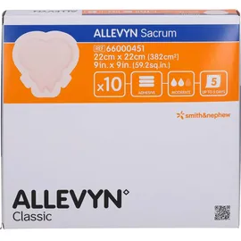 Smith & Nephew Allevyn Sacrum 22,5 x 22,1 cm 10 Stück