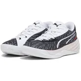 Puma All-Pro Nitro Basketballschuhe 02 - PUMA black/PUMA white/lime squeeze 42