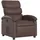 vidaXL Relaxsessel Braun Kunstleder 92 x 99,5 x 0 cm Braun mit Liegeposition