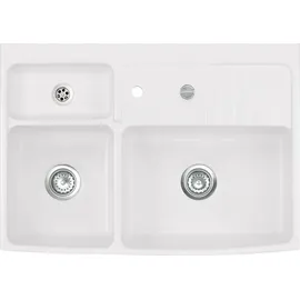 Systemceram KeraDomo CENTRA 90 89,5 x 77,5 cm Weiß