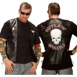 Robert Rocker Biker Weste - M-L