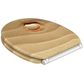 Sanilo WC-Sitz Clam braun