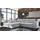 Fun Möbel Ecksofa Sofa SARRA mit Schlaffunktion Stoff Fresh Beige Ottomane Links