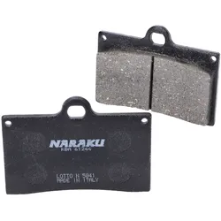 Bremsbeläge Naraku organisch Derbi GPR 50 2T Euro2 / 125 4T Euro3