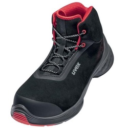 uvex 1 G2 Sicherheitsschuh S3 Stiefel 43 12 - 6839343 - schwarz/pink