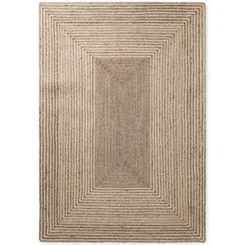 HANSE HOME Juno Jute, Teppich Juno Line Natur Weiß braun),