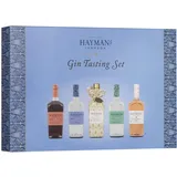 Hayman’s | Gin Tasting Set | 5x50ml | 36,28% vol | Auslese von 5 exklusiven Gin Sorten | Old Tom, Peach & Rose Cup, Cordial Gin, London Dry, Sloe Gin