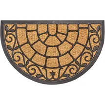 HANSE HOME Kokos 45 x 75 cm Braun/Schwarz