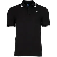 G-Star Dunda Slim Stripe Kurzarm-poloshirt Dark Black S